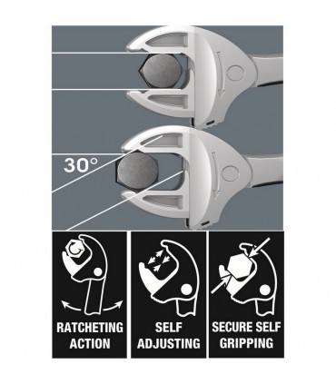 Wera 6004 Joker XS Cırcırlı Kurbağacık 7-10mm 05020099001