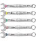Wera 6003 Joker Yıldız Açık Ağız Kombine Anahtar Set 5P 05020230001