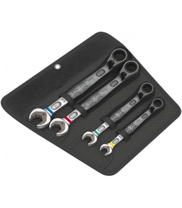 Wera 6001 Joker Switch Cırcırlı Yıldız Açık Ağız Kombine Anahtar Set 4P 05020090001