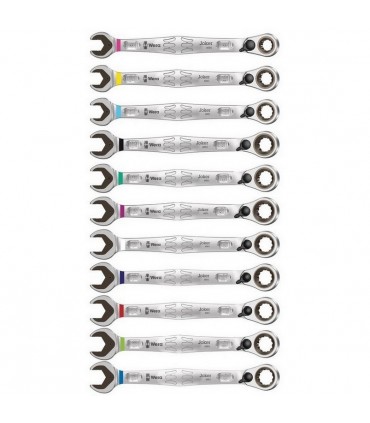 Wera 6001 Joker Switch Cırcırlı Yıldız Açık Ağız Kombine Anahtar Set 11P 05020091001