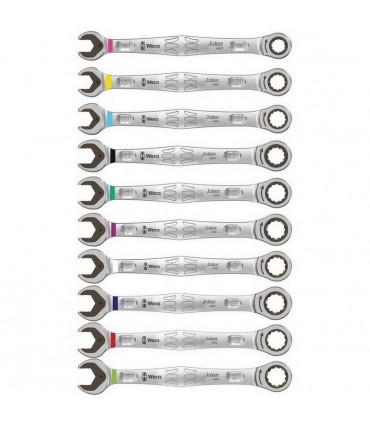 Wera 6000 Joker Cırcırlı Yıldız Açık Ağız Kombine Anahtar Set 11P 05020013001