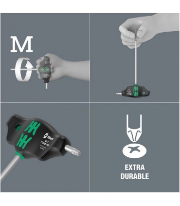 Wera 467 HF Torx T Tornavida 200mm TX27 05023377001