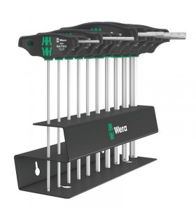 Wera 454/10 HF 2 Emperyal HexPlus T Tornavida Set 10P 05023454001
