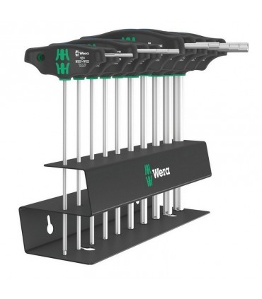 Wera 454/10 HF 2 Emperyal HexPlus T Tornavida Set 10P 05023454001