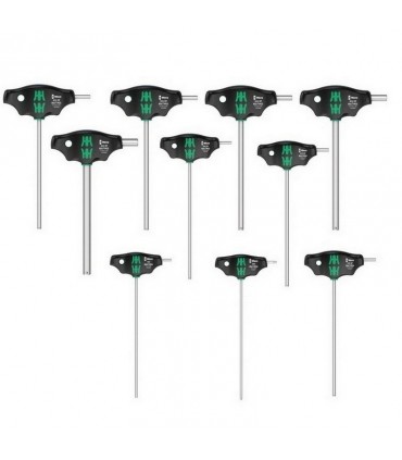 Wera 454/10 HF 1 Emperyal HexPlus T Tornavida Set 10P 05023451001