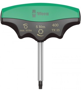 Wera 400 Torx Sabit Torklu T Tornavida 5Nm TX25 05005091001