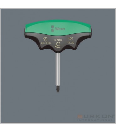 Wera 400 Torx Sabit Torklu T Tornavida 5Nm TX25 05005091001