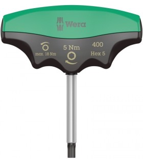 Wera 400 Sabit Torklu T Tornavida 5Nm Hex 5mm 05005081001