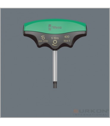 Wera 400 Sabit Torklu T Tornavida 5Nm Hex 5mm 05005081001