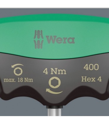 Wera 400 Sabit Torklu T Tornavida 5Nm Hex 5mm 05005081001