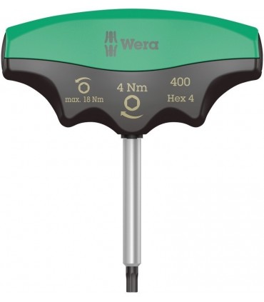 Wera 400 Sabit Torklu T Tornavida 4Nm Hex 4mm 05005080001