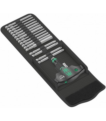 Wera 400 RA KF Kompakt Rapidaptor Cırcırlı T Tornavida Set 1 05023471001