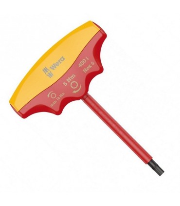 Wera 400i VDE Sabit Torklu T Tornavida 5Nm Hexplus 5mm 05004981001