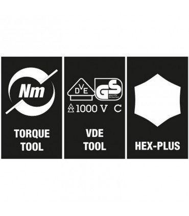 Wera 400i VDE Sabit Torklu T Tornavida 5Nm Hexplus 5mm 05004981001