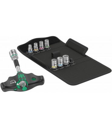 Wera 400 A RA KF Kompakt Rapidaptor Cırcırlı T Tornavida Set 2 05023470001