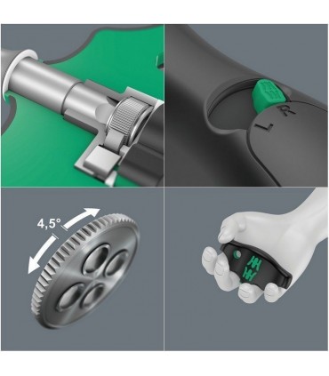 Wera 400 A RA KF Kompakt Rapidaptor Cırcırlı T Tornavida Set 2 05023470001