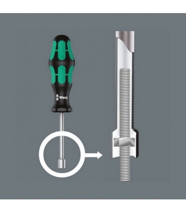 Wera 395 HO Lokmabaş Tornavida 90mm 3/16" 05029501001