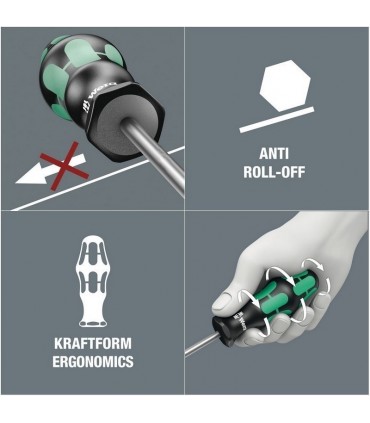 Wera 395 HO/7 SM Lokmabaş Tornavida Set 7li 05029510001