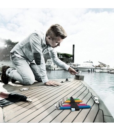 Wera 3950 SPKL Renkli Alyan Anahtar Topbaş Hexplus 1,5mm 05022660001