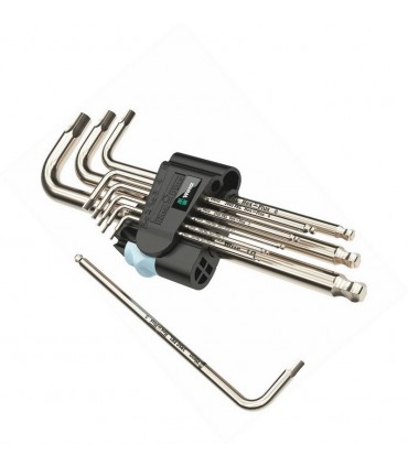 Wera 3950/9 PKL Hexplus Topbaş Alyan Anahtar Seti 1 05022720001