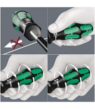 Wera 391 Esnek Şaftlı Lokmabaş Tornavida 8x167mm 05028152001