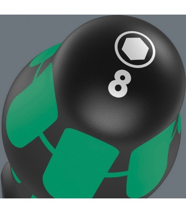 Wera 391/3 Esnek Şaftlı Lokmabaş Tornavida Set 6-8x167mm 3P 05135311001