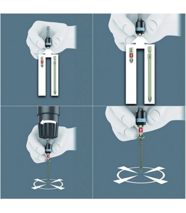 Wera 3888/4/1K SB Rapidaptor Bits Tutucu 50mm 05073616001
