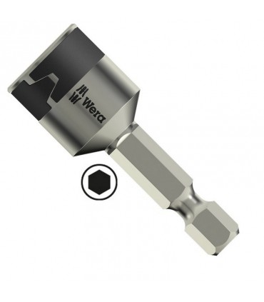 Wera 3869/4 Nutsetter Bits Bağlantılı Lokma 50mm 3/8" 05071228001