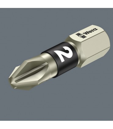 Wera 3855/1 TS SB Pozidriv Bits PZ2x25mm 05073614001