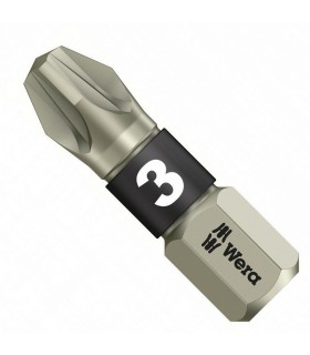 Wera 3855/1 TS Pozidriv Bits PZ3x25mm 05071022001