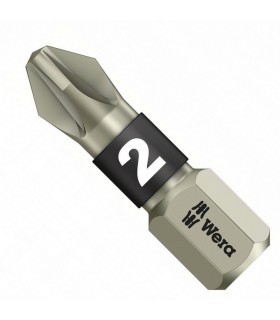 Wera 3855/1 TS Pozidriv Bits PZ2x25mm 05071021001