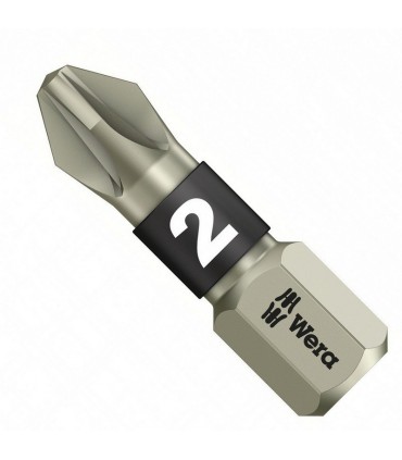 Wera 3855/1 TS Pozidriv Bits PZ2x25mm 05071021001