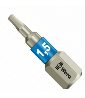 Wera 3840/1 Z SB HexPlus Bits 1.5x25mm 05071070001