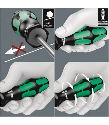 Wera 368 Stubby Kare Tornavida R01x25mm 05008863001