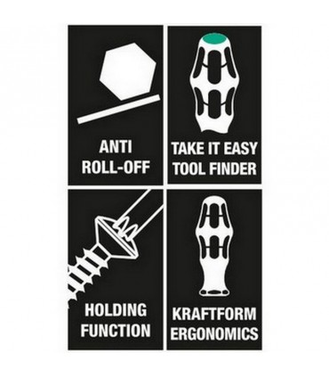Wera 367 HF Torx Tornavida 60mm TX9 05028049001