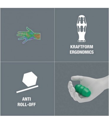 Wera 367 HF Torx Tornavida 60mm TX8 05028048001