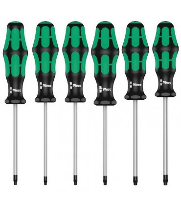 Wera 367/6 Delikli Torx BO Tornavida Set 6P 05138250001