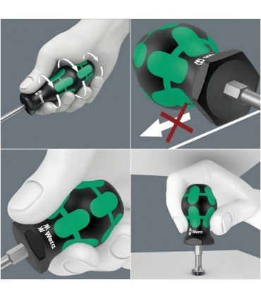 Wera 350 Stubby Yıldız Tornavida 25mm PH3 05008852001