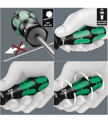 Wera 335 SB Düz Lasertip Tornavida 1.0x5.5x125mm 05100044001
