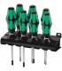 Wera 335/350/367/7 Düz Yıldız Pozidriv Torx Tornavida Set 7P 05320540001