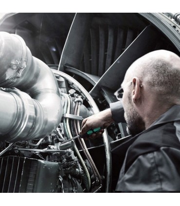 Wera 335/350/355/6 Düz Yıldız Pozidriv Tornavida Set 6P 05105622001