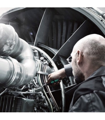 Wera 334 SK/6 Anahtar Destekli Yıldız Düz Tornavida Set 6P 05007680001