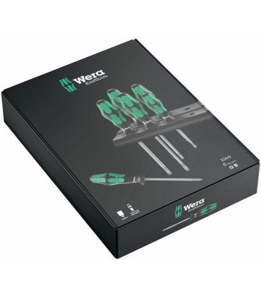 Wera 334/6 Lasertip Yıldız Düz Tornavida Set 6P 05105650001