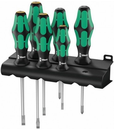 Wera 334 355 Lasertip Tornavida 6lı Seti 05105656001