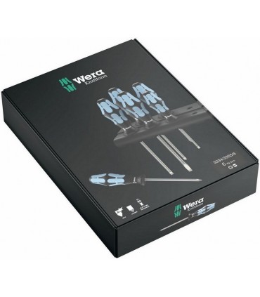 Wera 3334 3355 Paslanmaz Tornavida Set 6lı 05032061001