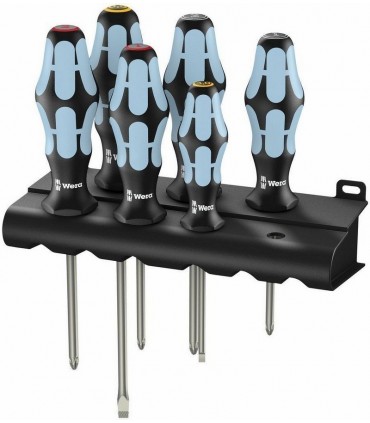 Wera 3334 3350 3355 Paslanmaz Tornavida Set 6lı 05032063001