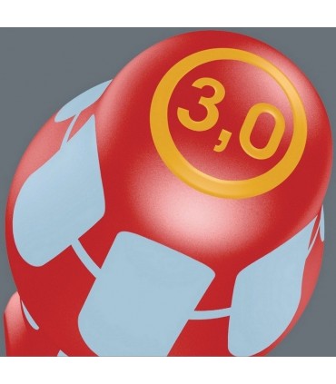 Wera 3160i VDE Düz Lasertip Tornavida 0.8x4.0x100mm 05022731001