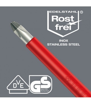 Wera 3100 i/7 VDE İzole Elektrikçi Tornavida Seti 1 7li 05022750001