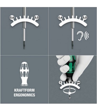 Wera 300 TorxPlus Sabit Torklu Tornavida 2Nm 10IP 05028044001