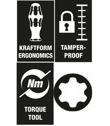 Wera 300 TorxPlus Sabit Torklu Tornavida 0,6Nm 6IP 05028040001
